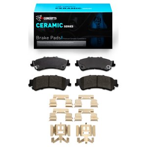 Cadillac Deville Brake Pads - Rear - R1 Concepts - Ceramic - `99-`11
